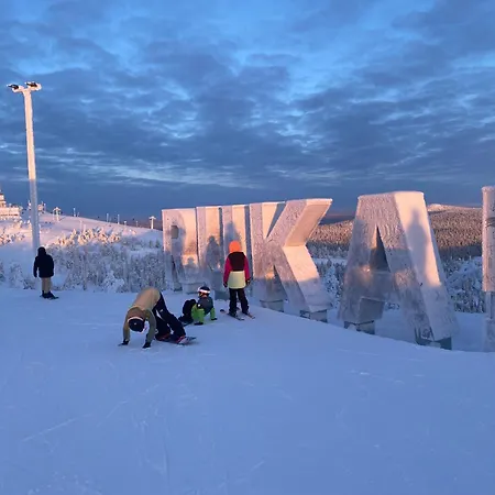 Ruka Village, Private 4br A27, 133m2 アパート クーサモ